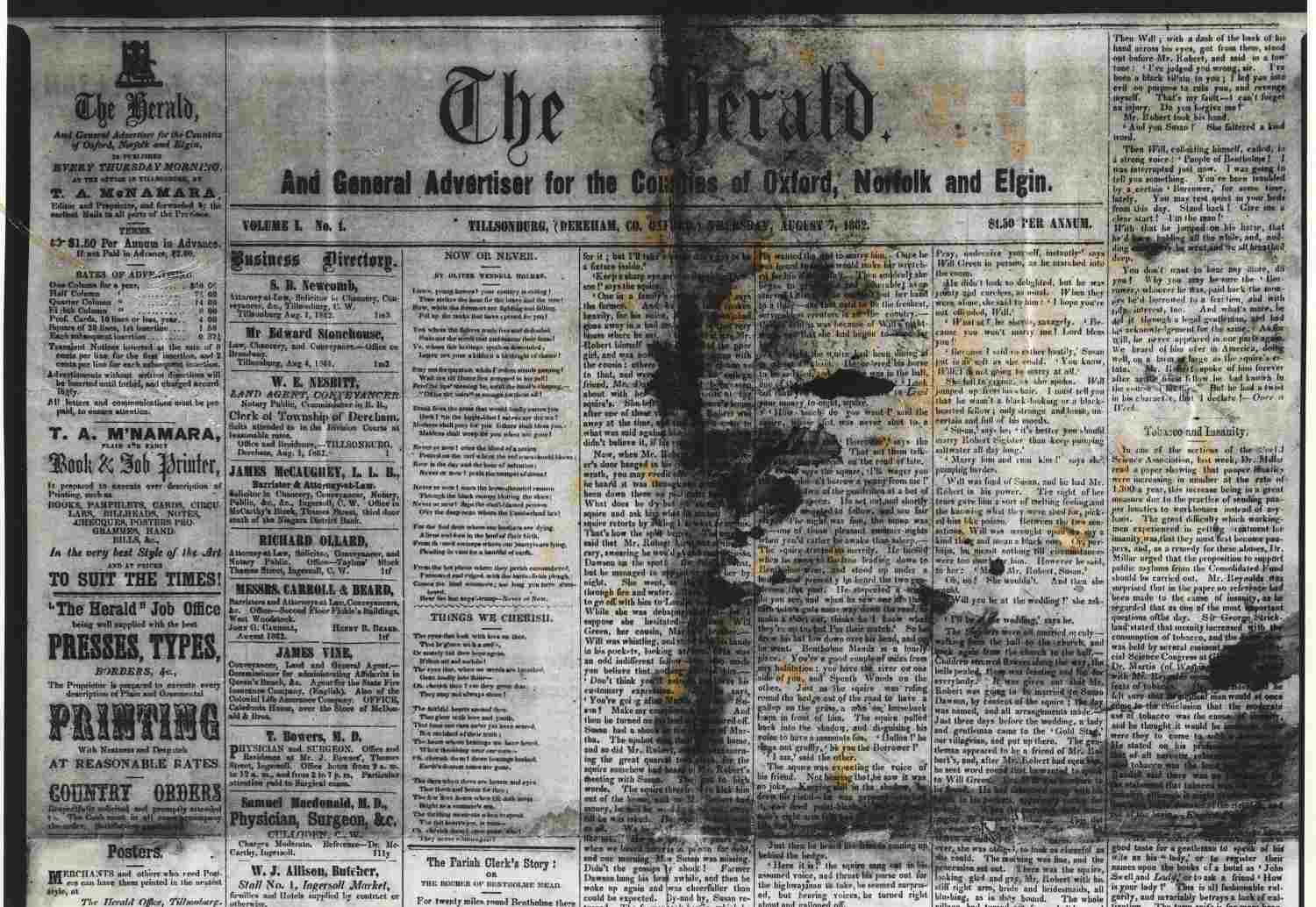 Newspapers - Oxford County